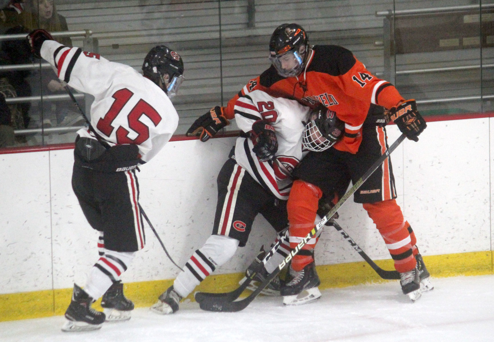 Marshfield at Chi-Hi boys hockey 2-14-19